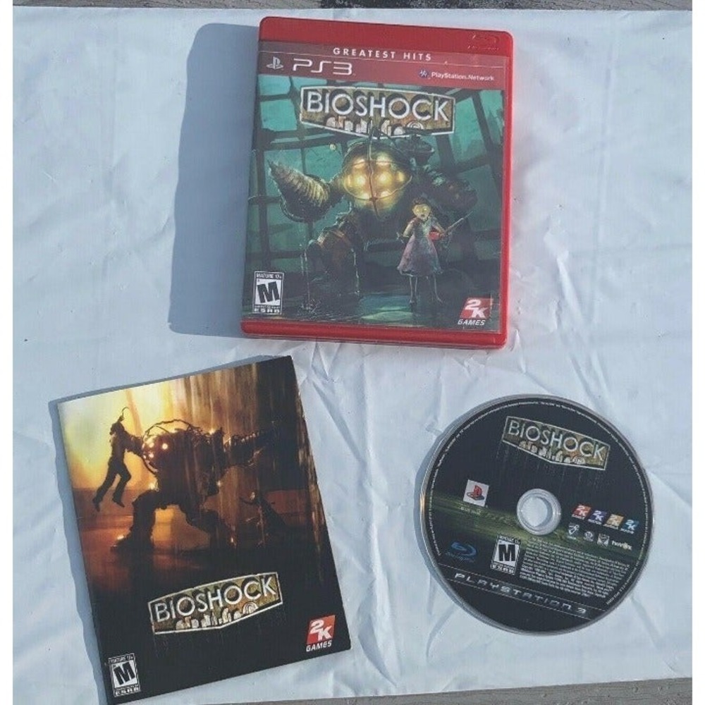 2K Games Bioshock and Bioshock 2 PS3 Bundle Greatest Hits Collection OS - Picture 3 of 4